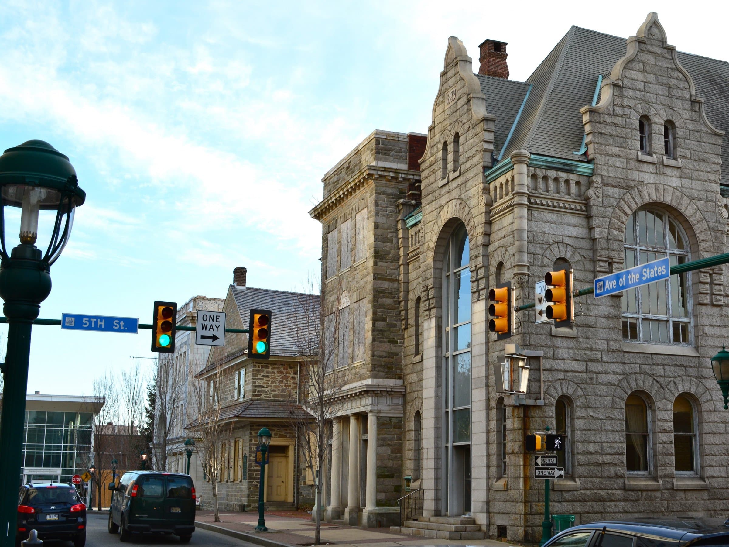 5th Street and Avenue of the States, Chester, Pennsylvania